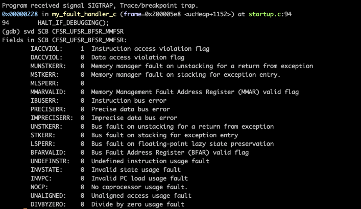 How to debug a HardFault on an ARM Cortex-M MCU